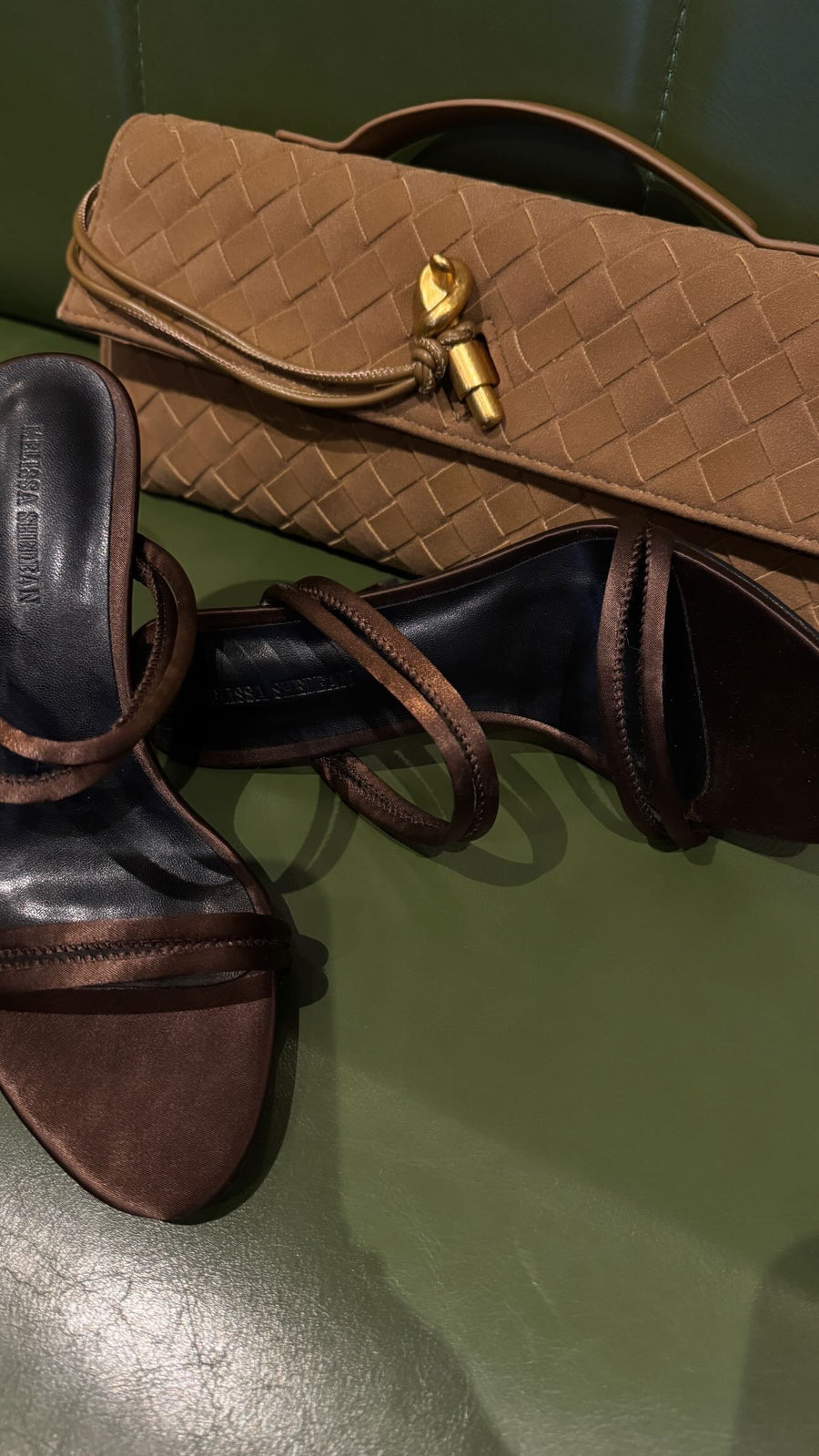 Cinderella Satin Choco Slipper