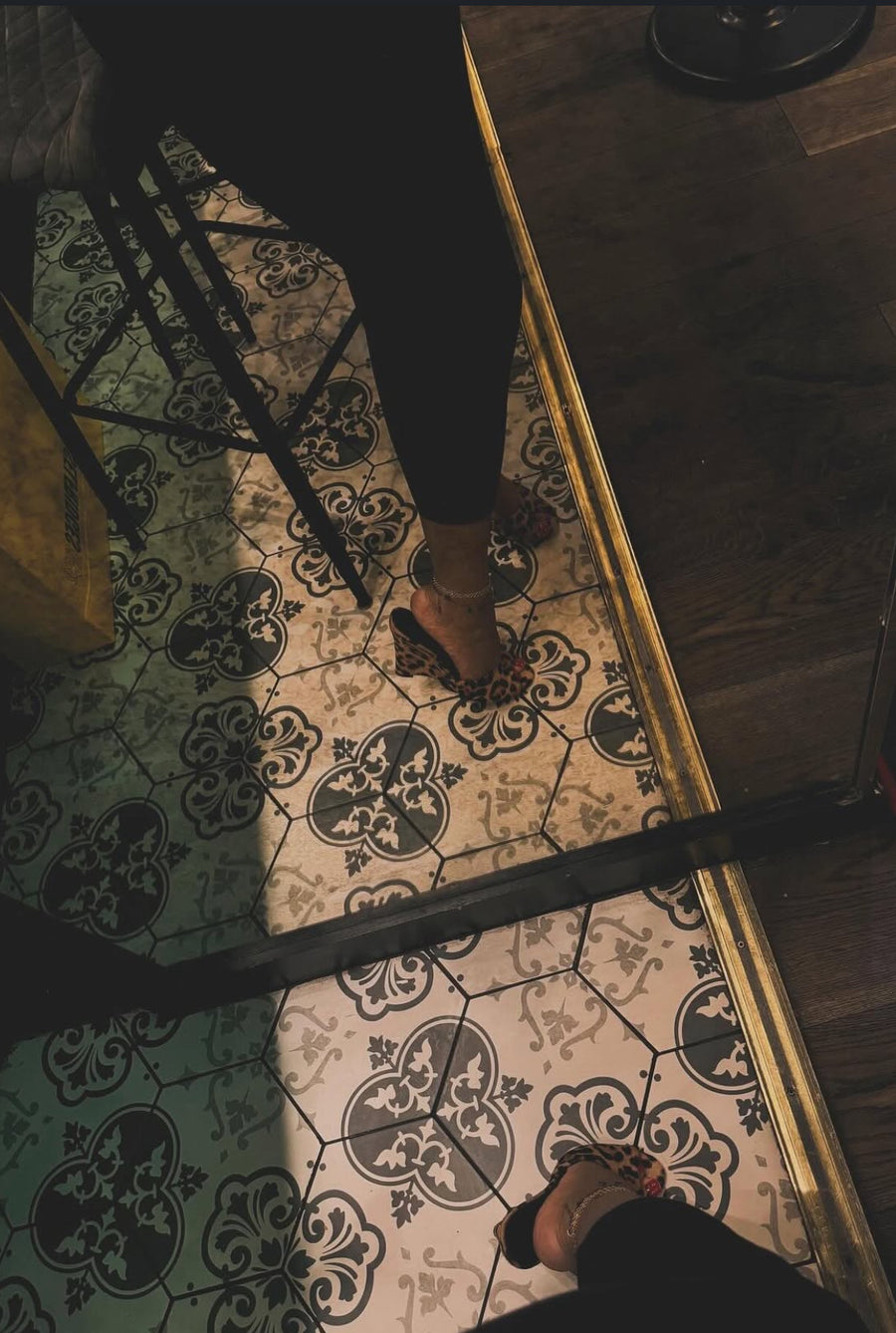 Lena Leopards Mules