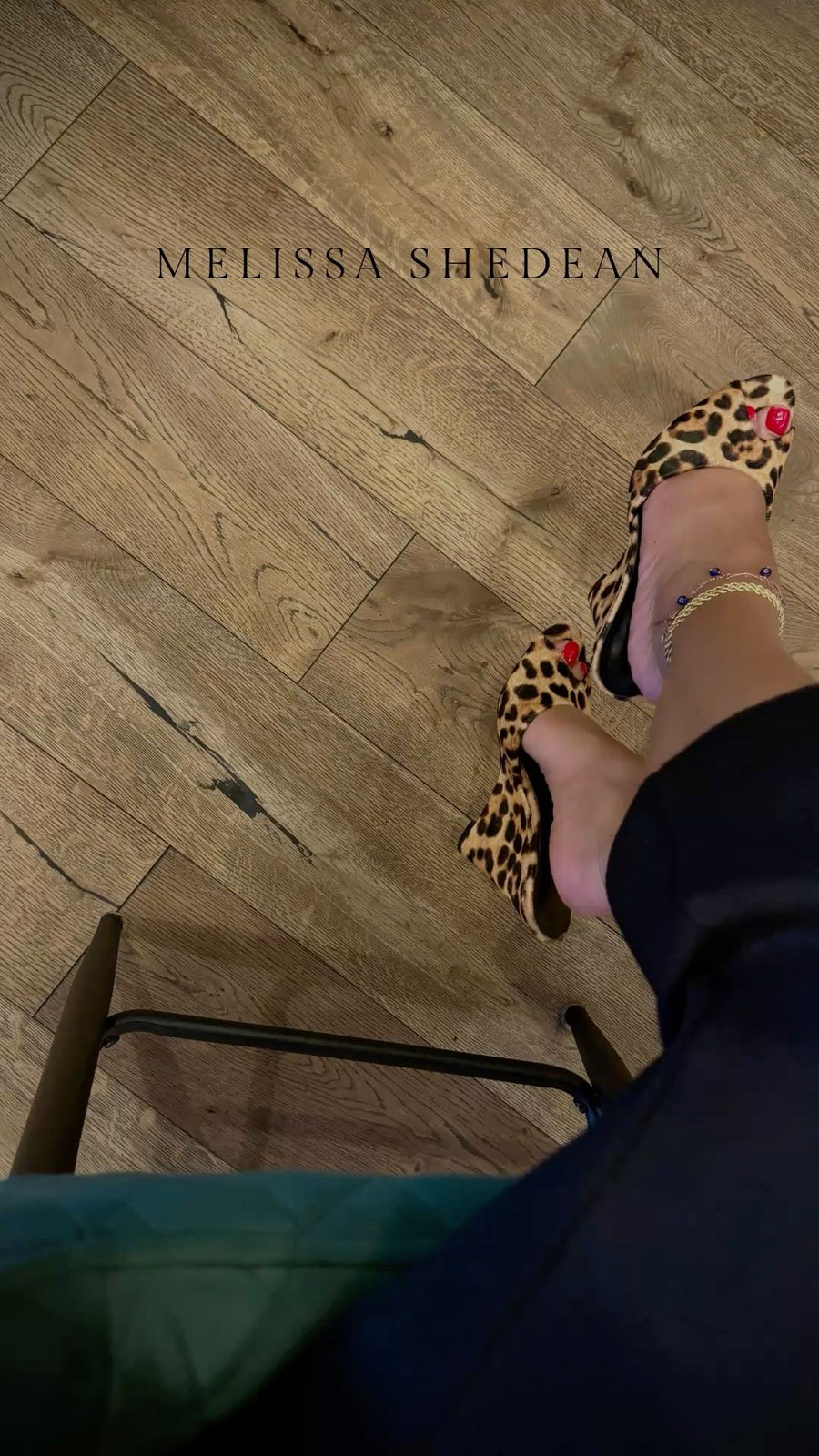 Lena Leopards Mules