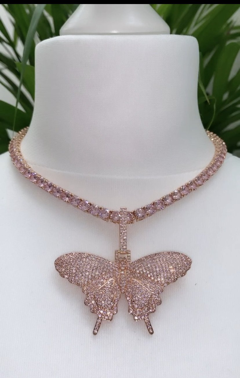 Butterfly Tennis Set - Shedean Jewelz