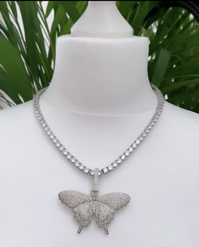 Butterfly Tennis Set - Shedean Jewelz