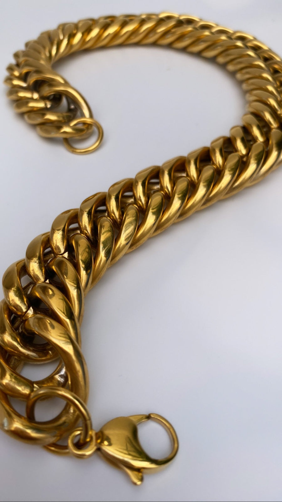 Plaited Curb 19mm chain - Shedean Jewelz