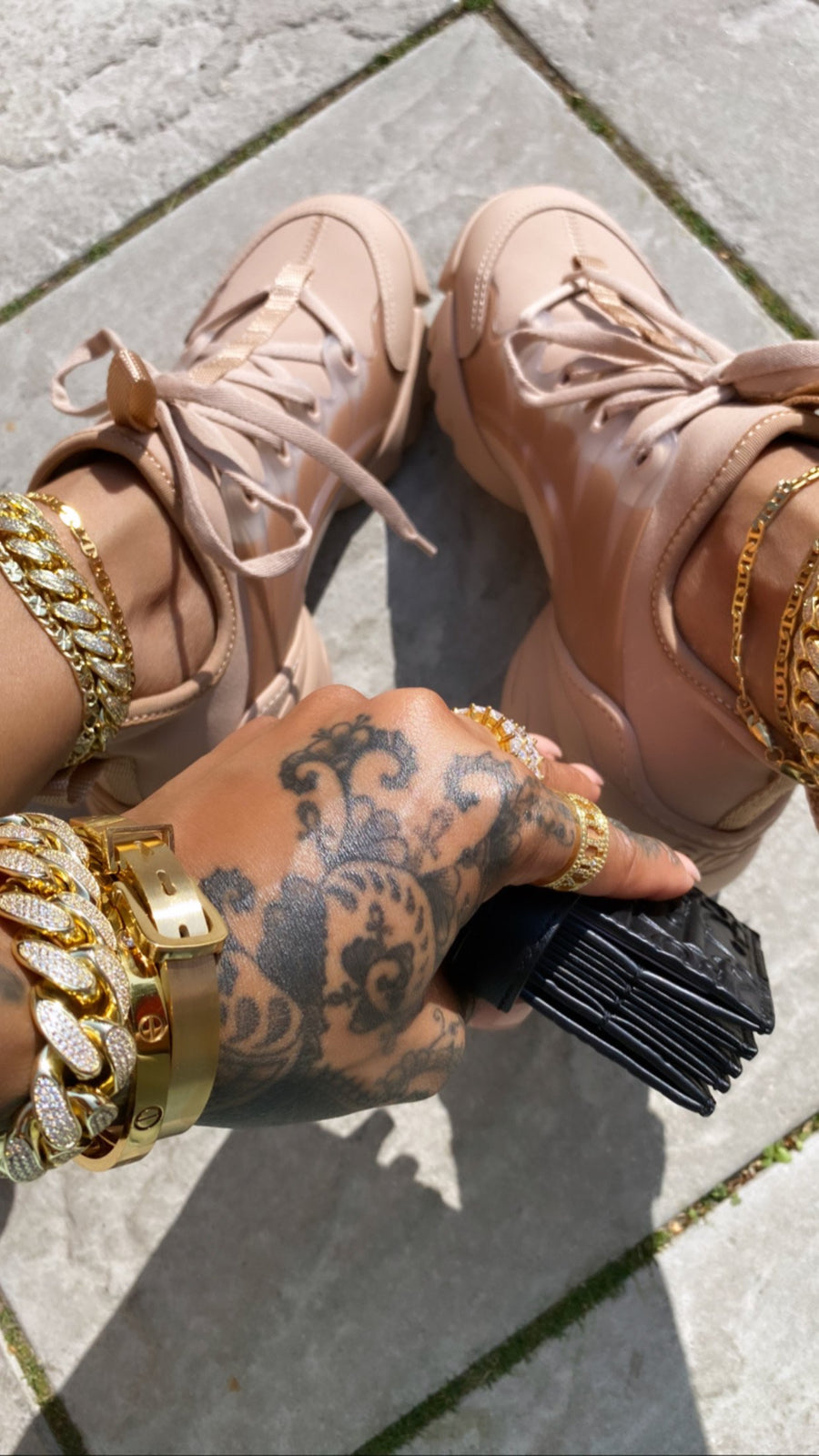 Gold Cuban Anklet