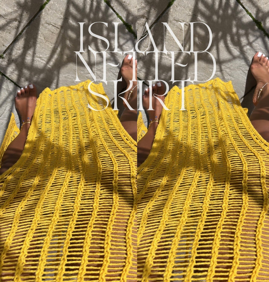 Island Netted Skirt