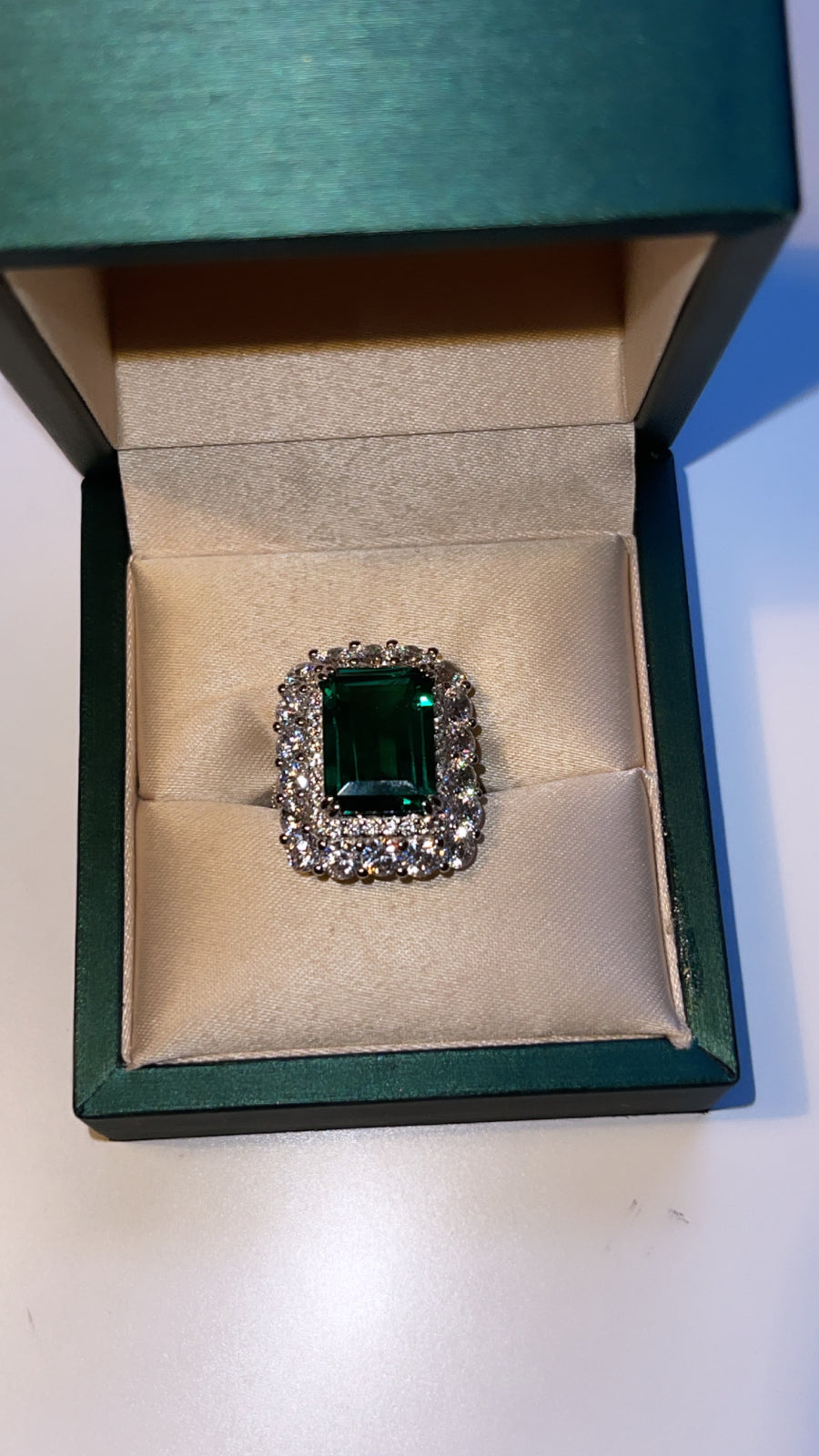 Opulence Emerald Ring